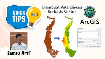 Tips #11 Membuat Peta Elevasi Berbasis Vektor