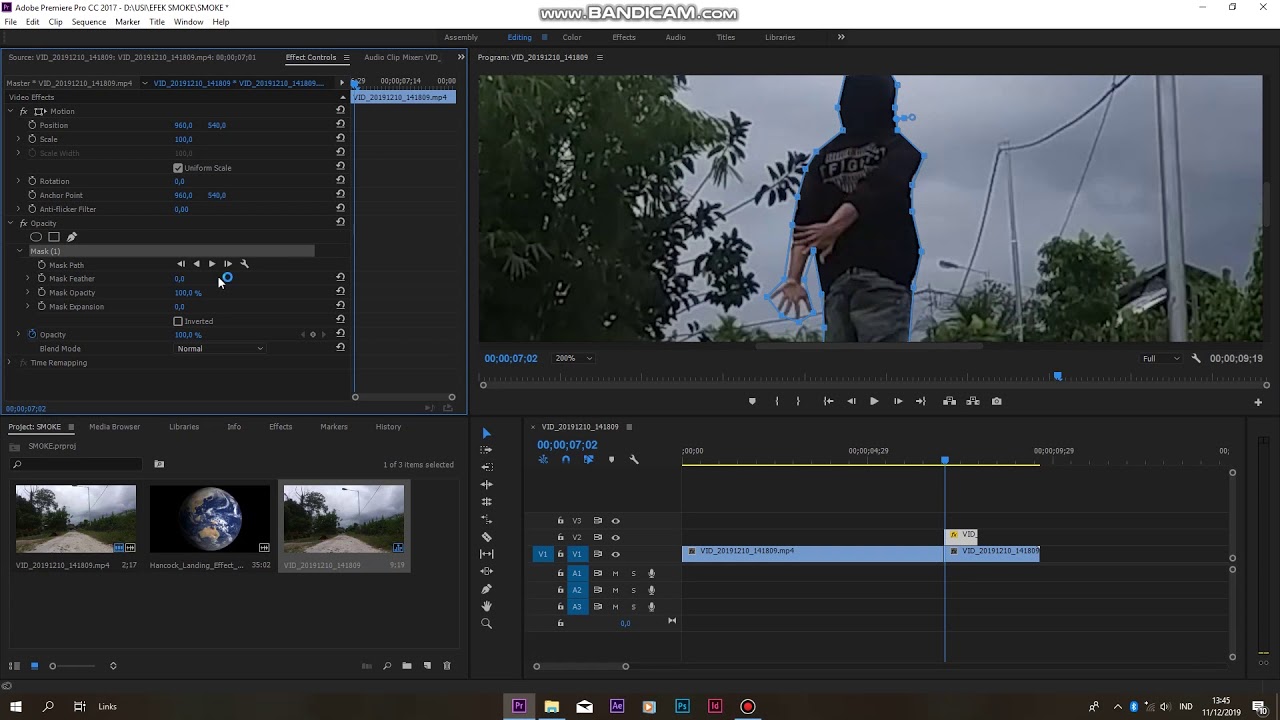 Tutorial Cara Terbang di Premire Pro CC 2015 