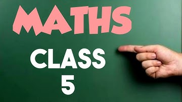 Class 5|| Maths || Looking Back || part 2||
