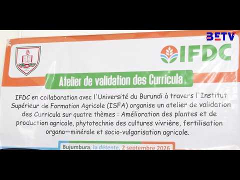 Inyigisho nshasha mu bisata bijanye n'uburimyi muri kaminuza y' Uburundi