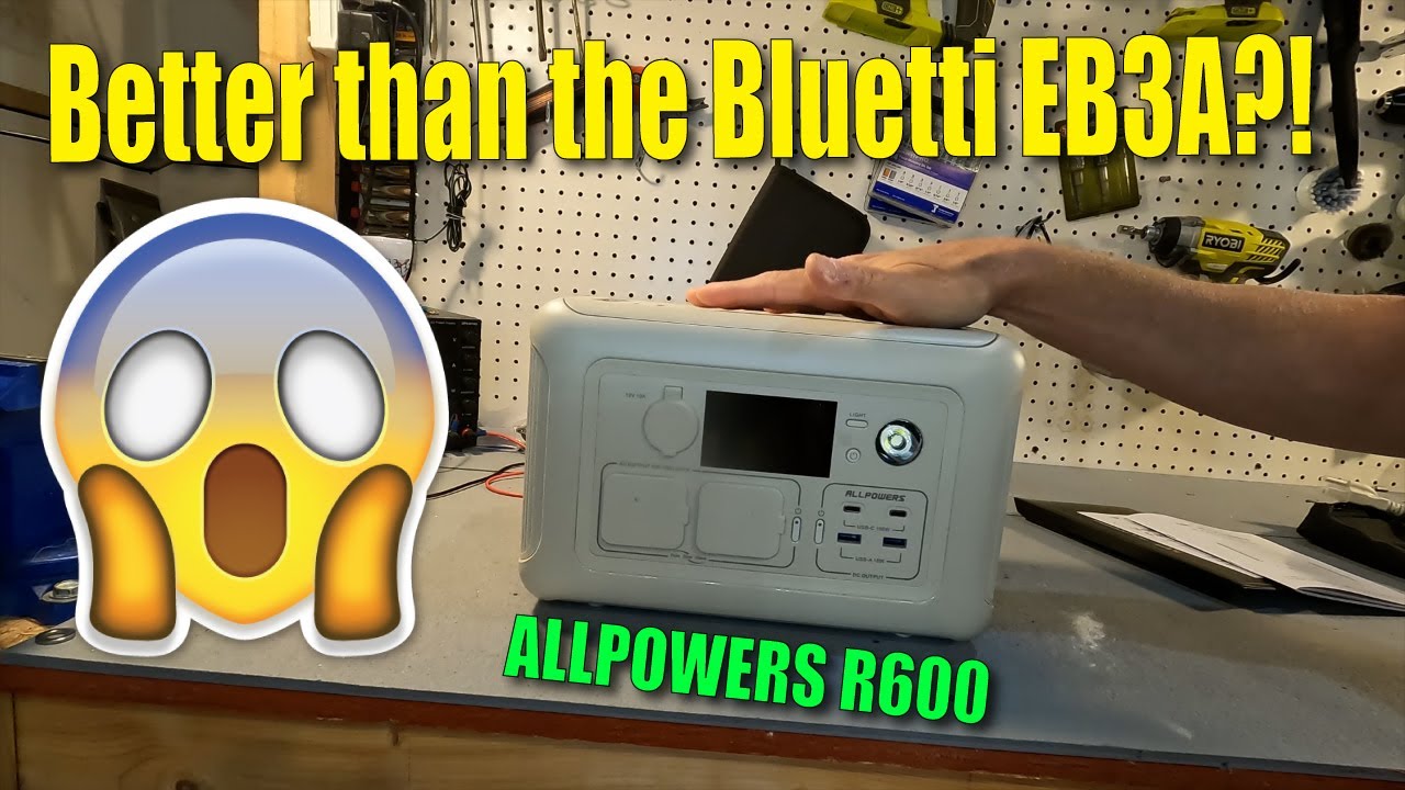 ALLPOWERS R600 Portable power station review.