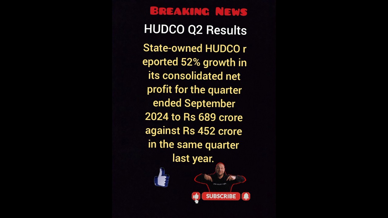 Hudco Q2 Results, 