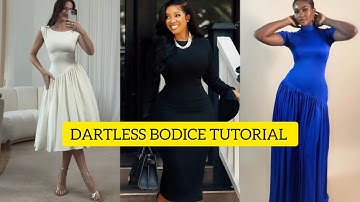 How to TRANSFER and ELIMINATE DARTS on the halfscale basic bodice pattern/ DART Manipulation  101