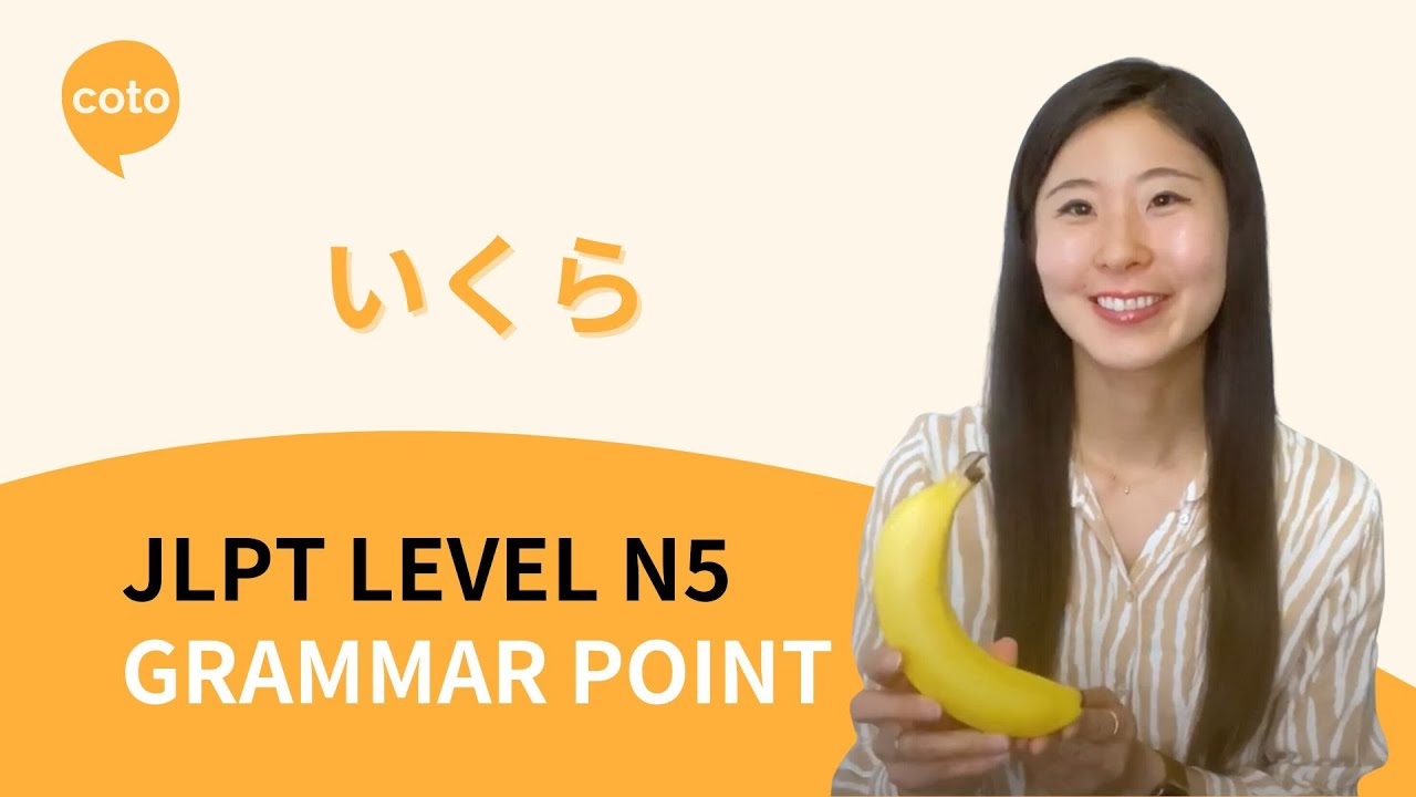 JLPT N5 Grammar: いくら (ikura) -