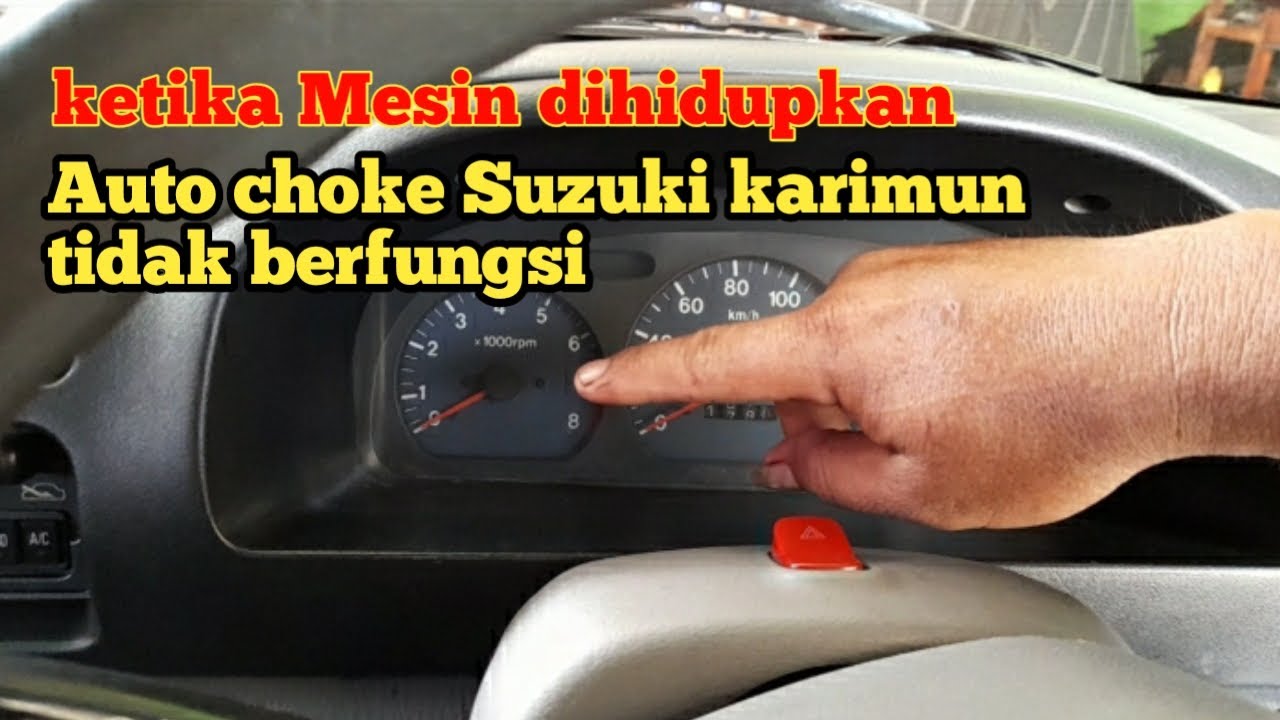 Memfungsikan kembali Auto Choke mobil Suzuki Karimun Kotak