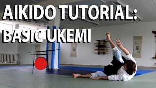 Aikido Ukemi Tutorial / Basic Ukemi / Ground Roll Stand Up