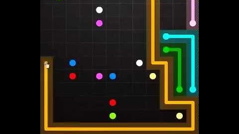 12 × 12 MANIA LEVEL 26 - FLOW GAME ON FACEBOOK Connect the dots