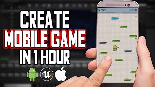 How to make mobile game in Unreal Engine, Doodle Jump tutorial for beginners screenshot 1