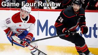 Game Four Review: Hurricanes vs Canadiens