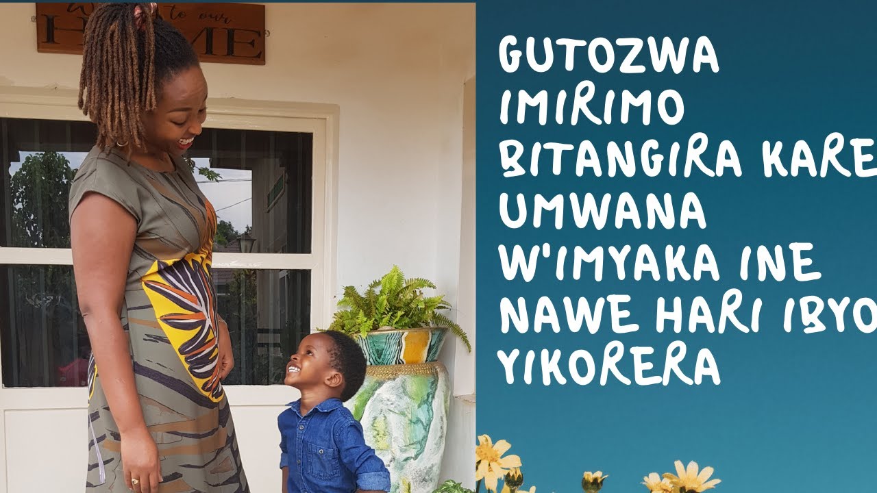 Gutozwa bihera mu bwana/ Umwana w'imyaka ine #4 hari ibintu byinshi azi kwikorera