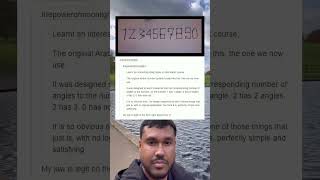 Arabic Numbers Were Designed Like This