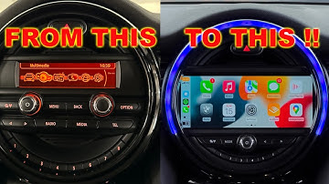 MINI F-Series Android Display/CarPlay Headunit Retrofit ( F54 F55 F56 F67 ) W/ Back Up Camera !