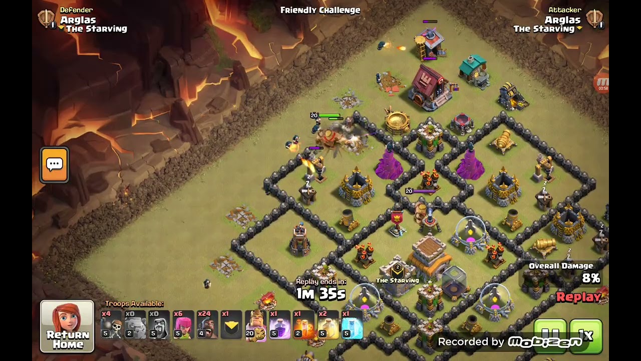 TH8 HYBRID Hog Riders w/ Kill Squad