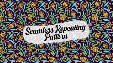 Seamless Repeating Pattern in Procreate 5x