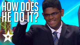 THE HUMAN CALCULATOR! Every Got Talent Audition Will Blow Your MIND! How Does He Do It?