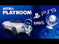 I got the platinum trophy for Astro's Playroom on PS5