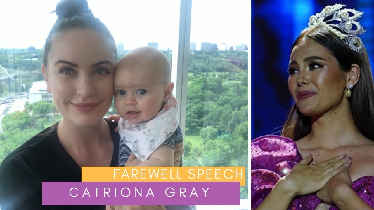 CATRIONA GRAY FAREWELL SPEECH REACTION Is MUO missing out? YouTube