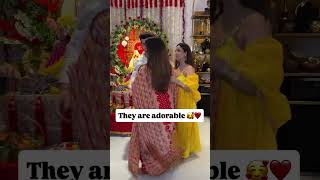 Arjun Bijlani With Wife Celebrating Ganesh Chaturthi....