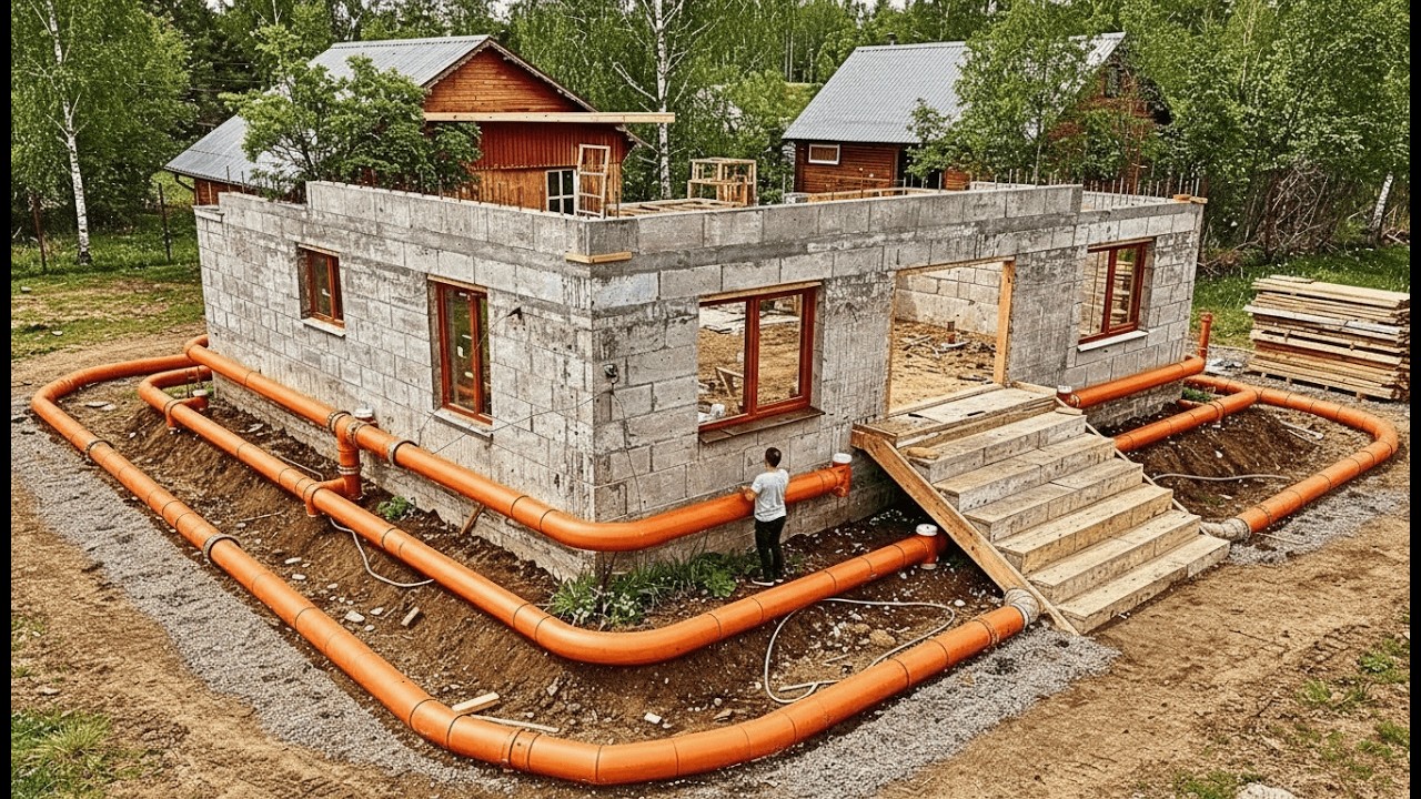 One Man Builds an EPIC Dream House in Just 500 Days | Step by Step by@DmitryLukinDIY