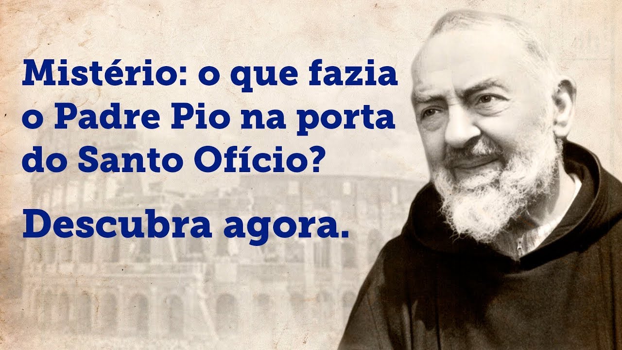 Padre Pio é visto em Roma - YouTube