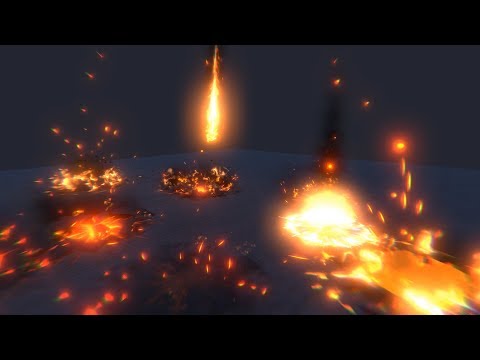 Meteor shower VFX for free download | Made with Unity