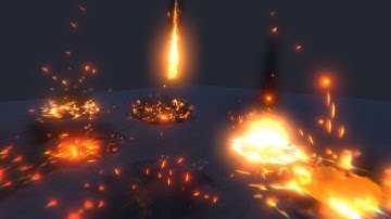 Meteor shower VFX for free download | Made with Unity