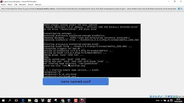 KONFIGURASI DNS SERVER LINUX BY VIRTUAL BOX
