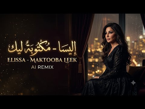 Elissa - Maktooba Leek (Remix) | إليسا - مكتوبة ليك | Arabic Remix 2026