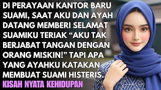 'AKU TAK BERJABAT TANGAN DENGAN ORANG MISKIN!' BENTAK SOMBONG SUAMIKU - TAPI DIA PINGSAN SAAT TAHU..