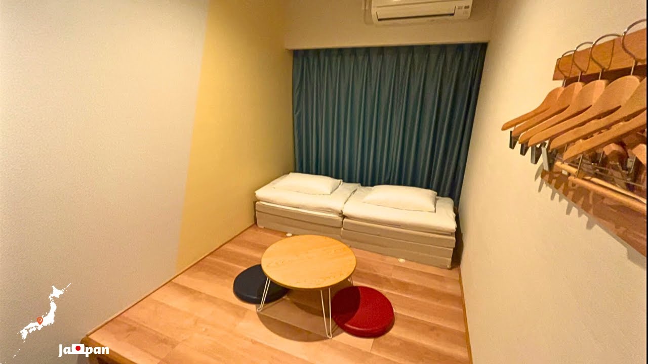 [КАРМАННЫЙ ОТЕЛЬ] Я остановился в отдельной комнате с замком в Карасума Годзё, Киото.