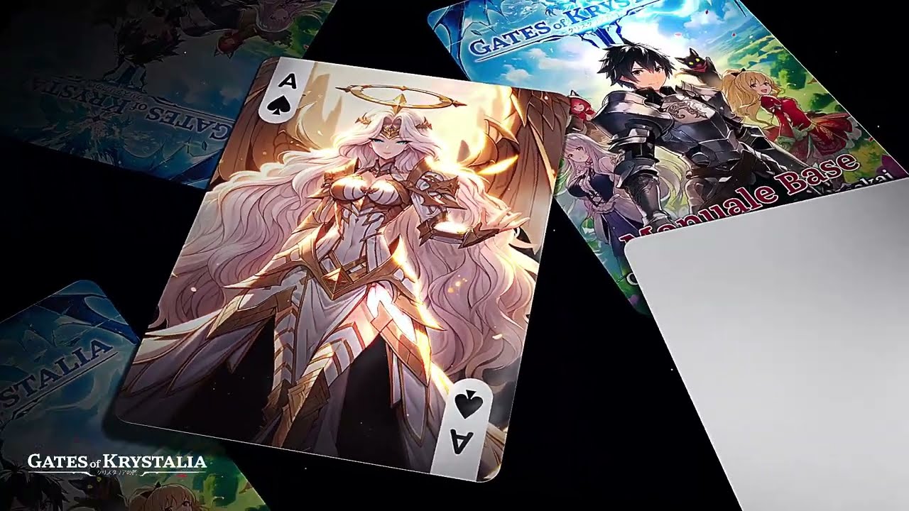 EXCLUSIVE PREVIEW! Gates of Krystalia TTJRPG Cards Come to Life