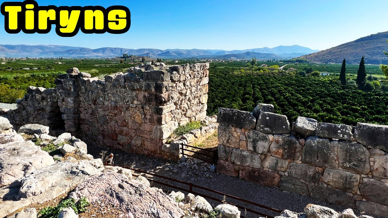 Exploring the Mycenaean Citadel of Tiryns History and Walking Tour