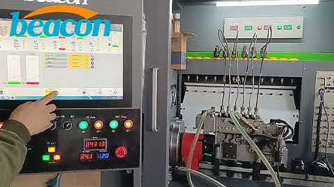 CR919 common rail injector pump HEUI EUI EUP test bench ZEXEL RED4  pump test demonstration