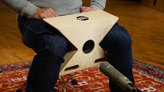 MEINL Percussion HTOPCAJ3NT Hybrid Slaptop Cajon