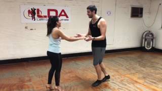Advanced salsa move #363 - The song is too fast!