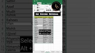 Autofit_Height_of_Columns_ #microsoft #excel #msexcel #shorts #computer#education #jaygovindofficial screenshot 2