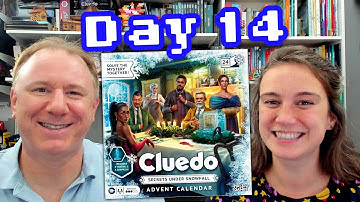 Cluedo/Clue Advent Calendar Day 14 - Secrets Under Snowfall