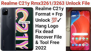 Realme C21Y Unlock FRP Reseted successfully With SPD Flash Tool II Rmx3261,3263 Hang LOGO Dead Fix ✓