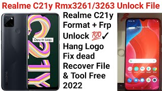 Realme C21Y Unlock FRP Reseted successfully With SPD Flash Tool II Rmx3261,3263 Hang LOGO Dead Fix ✓