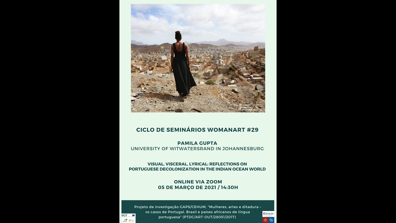 Seminário WOMANART #29 - Pamila Gupta (University of Witwatersrand)