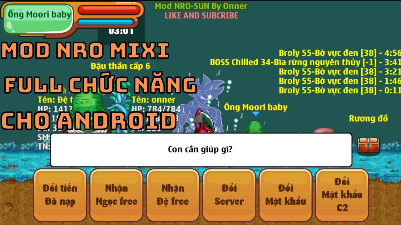 Mod Nro Mixi Full Chức Năng Mới Nhất Cho Android Cực Ngon || Mod By ...