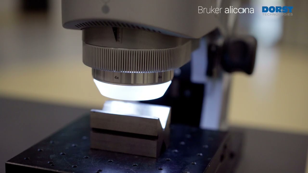 Dorst Technologies x Bruker Alicona - Automated Press Setup with Optical 3D Metrology
