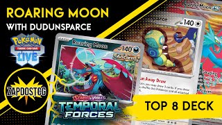 Top 8 Roaring Moon Dudunsparce Deck From EUIC Is FANTASTIC! (Pokemon TCG)