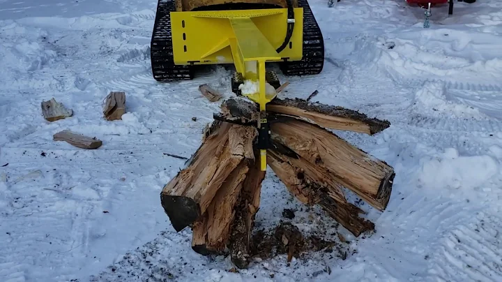 New Wolfe Ridge SS3030HD inverted skidsteer splitter with Heavy Duty 6 way wedge!!