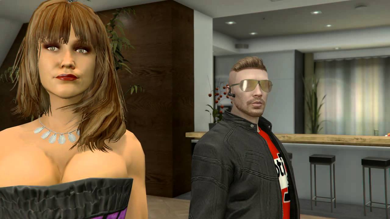 GTA 5 dating a party girl.