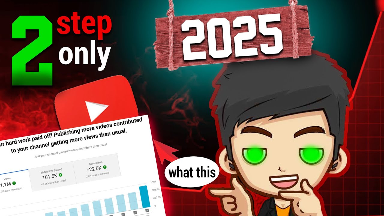 How to Grow YOUTUBE CHANNEL in 2025 | grow fast 100%🤫 - YouTube