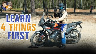The Skills you need before getting into Adventure bikes