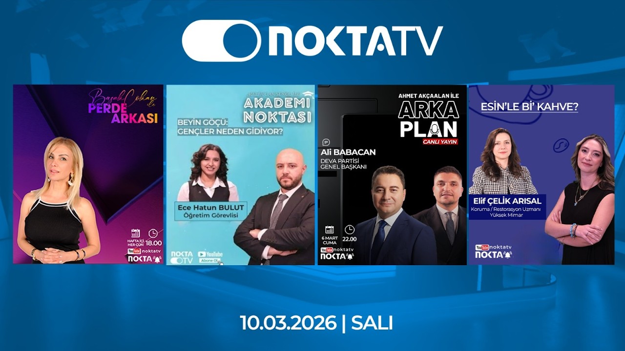 Nokta TV Canlı Yayını | 10 Mart 2026 | Salı | #CanlıYayın