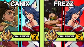 2XKO ▰ CANIX (Ahri-Illaoi) vs FREZZ (Akali-Ahri) ▰ 2XKO Pro Replays