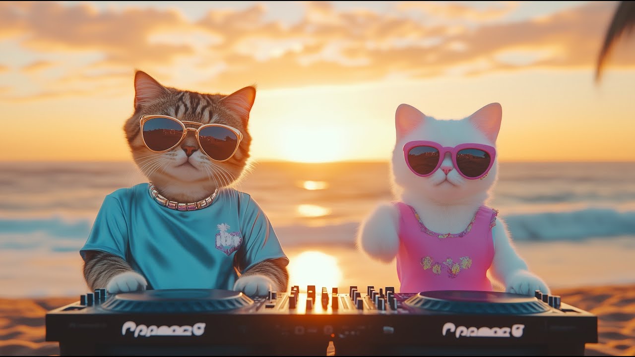 Glam Waves – Sunset Beach Nu Disco 🌅 | DJ MIAWW Chill & Romantic Grooves